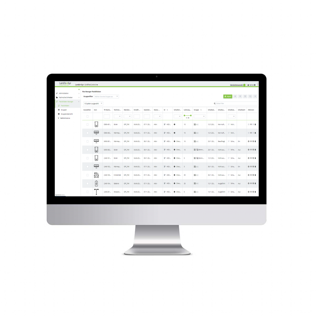 Landis+Gyr GridFlex Control Landis+Gyr